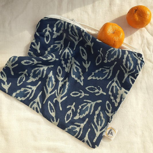 Studio VilaSita - Indigo Blue Soft Multipurpose Travel Bag