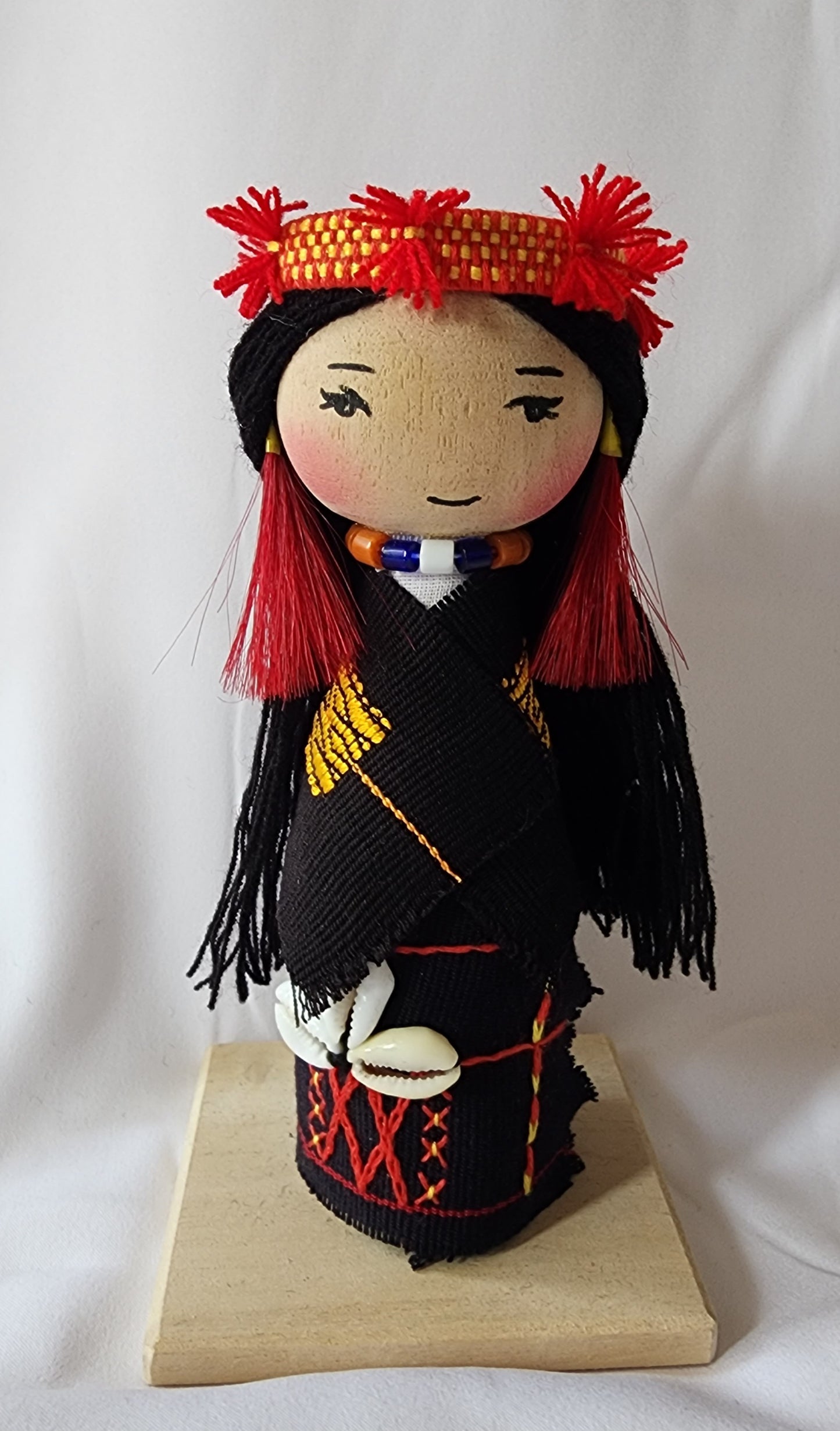 Ikali - Little Naga - Sumi Couple - Wooden Doll Pair