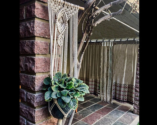 Macrame Wall Hanging Plant Holder