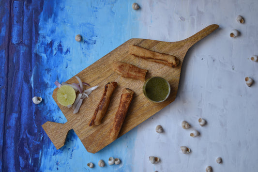 Shark Fish Snack Platter-cum-Cutting Board