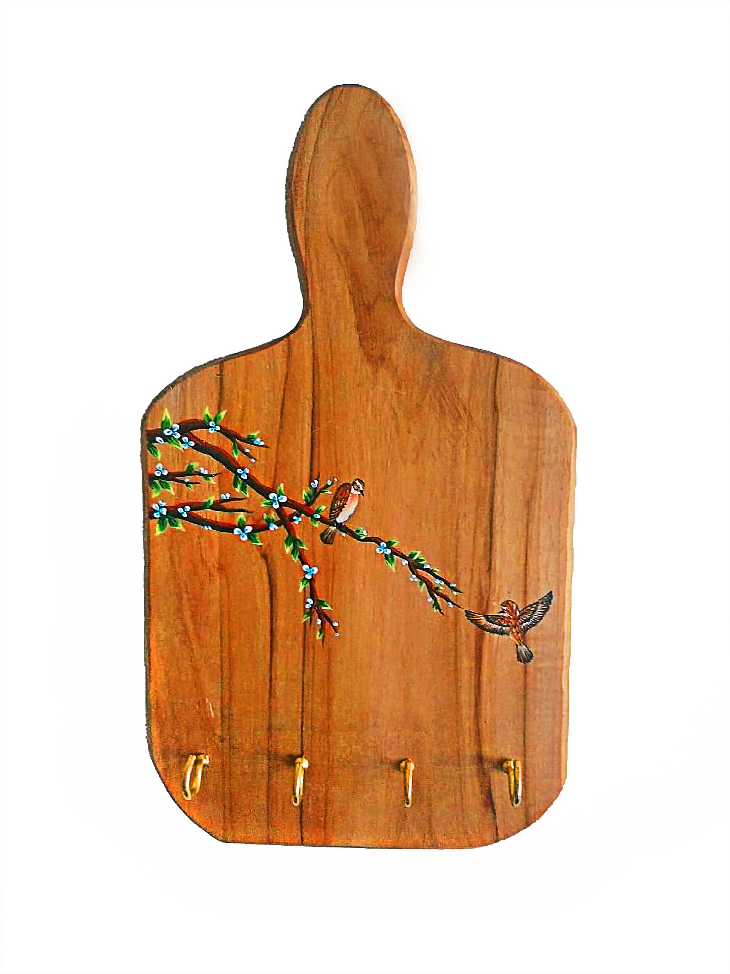 Wooden Handpainted Keyholder