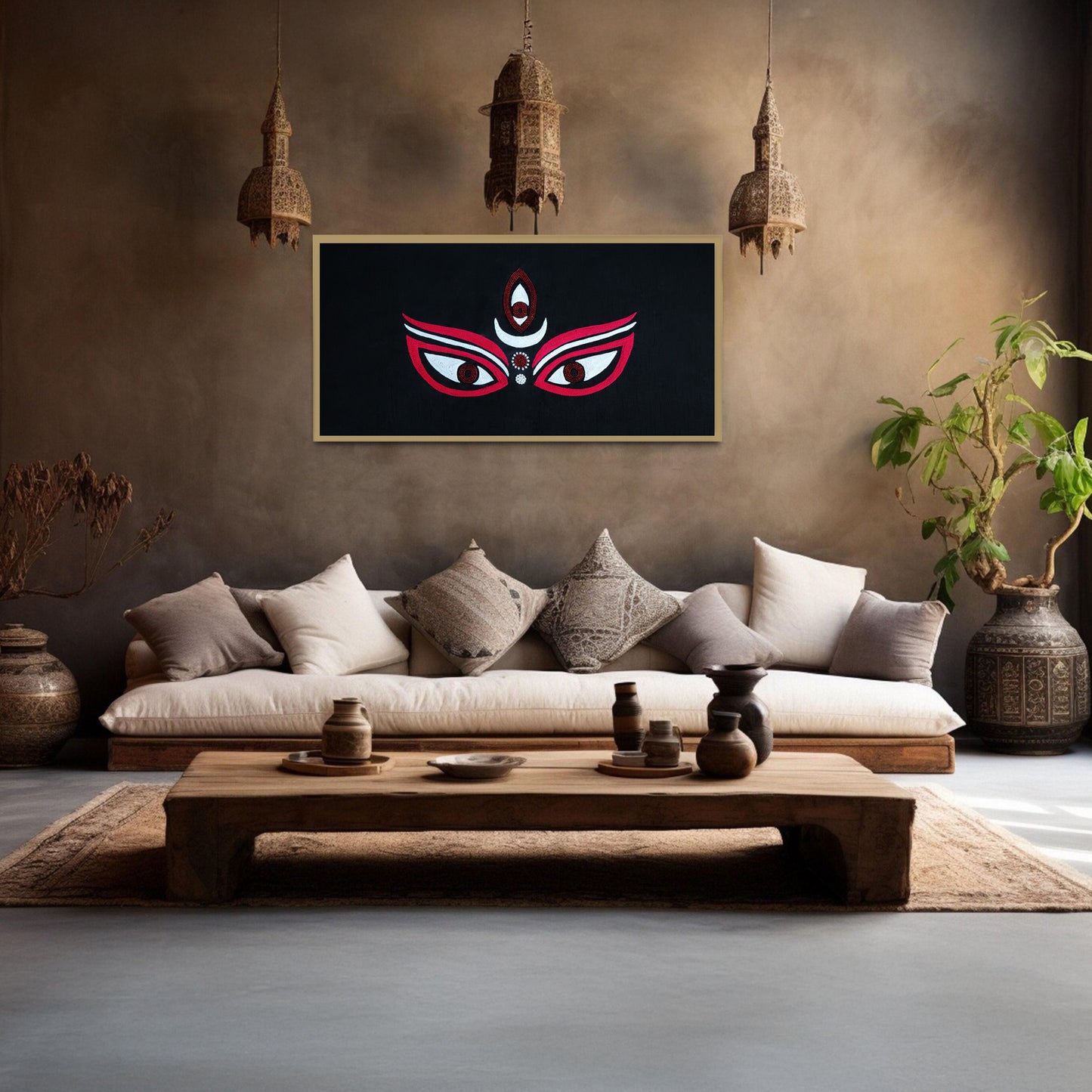Adishakti Goddess Kaali Wall Art (Unframed)