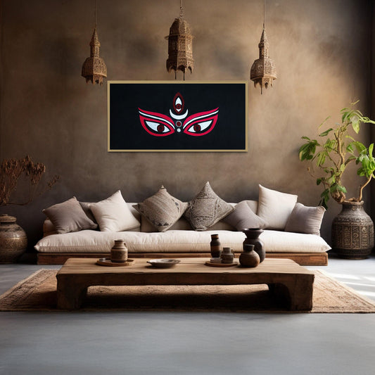 Adishakti Goddess Kaali Wall Art (Unframed)