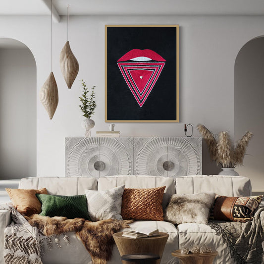 Jihva:Divine Protection Wall Art (Unframed)
