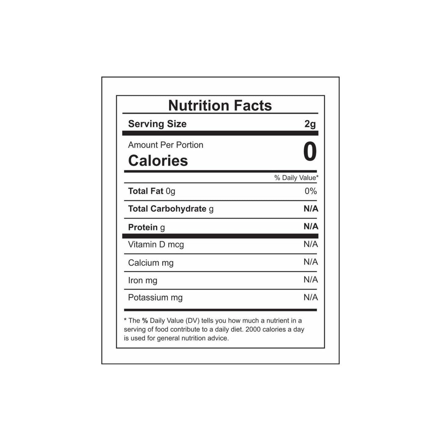 Happy Mountain Fireballs - Dalle Khursani Chilli Paste - Nutrition Chart