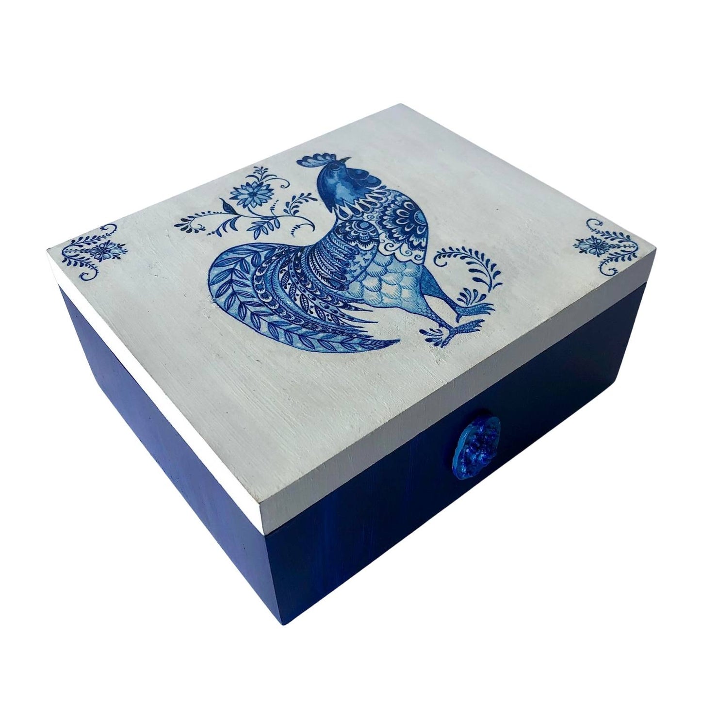 The Blue Rooster - Tea Box