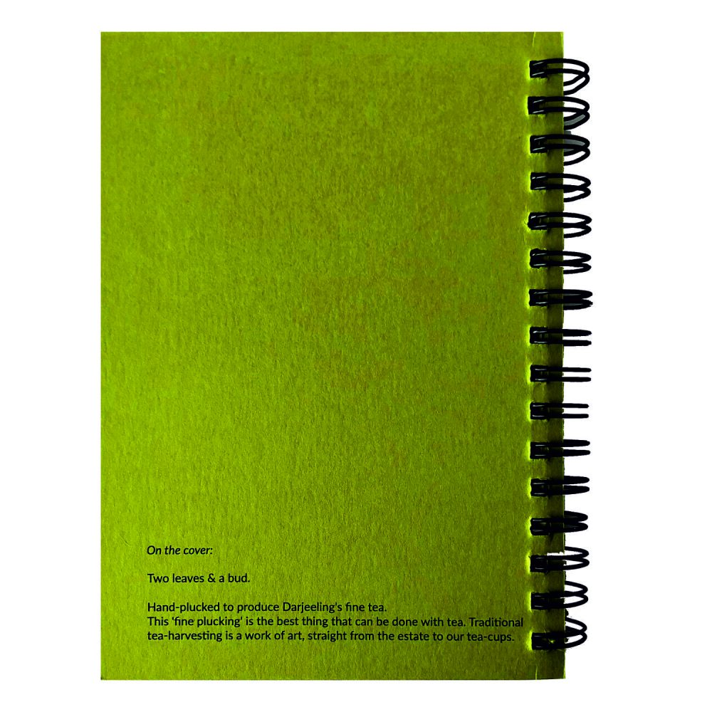 Darjeeling Life Series Notebook - Two Leaves & a Bud (inside)