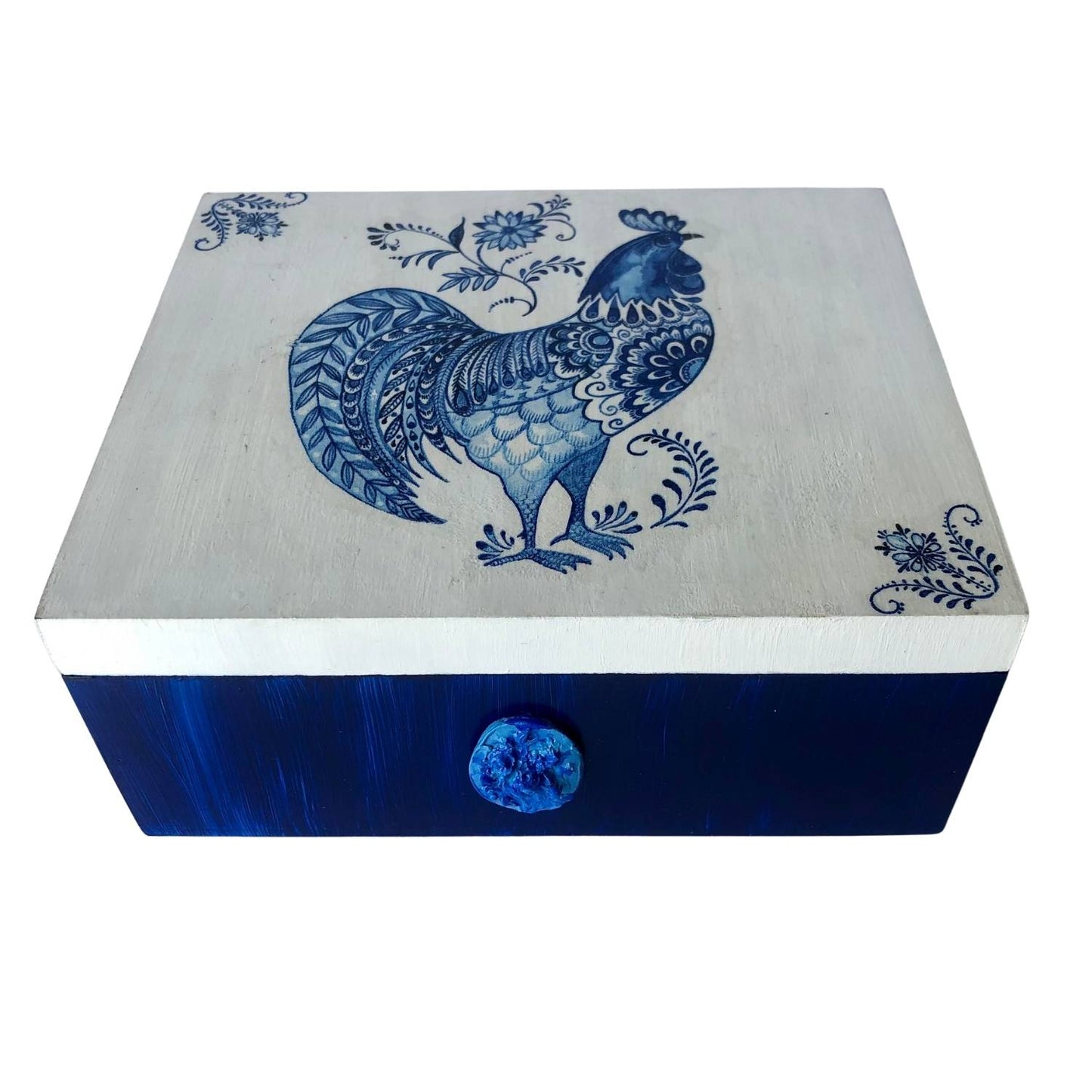 The Blue Rooster - Tea Box