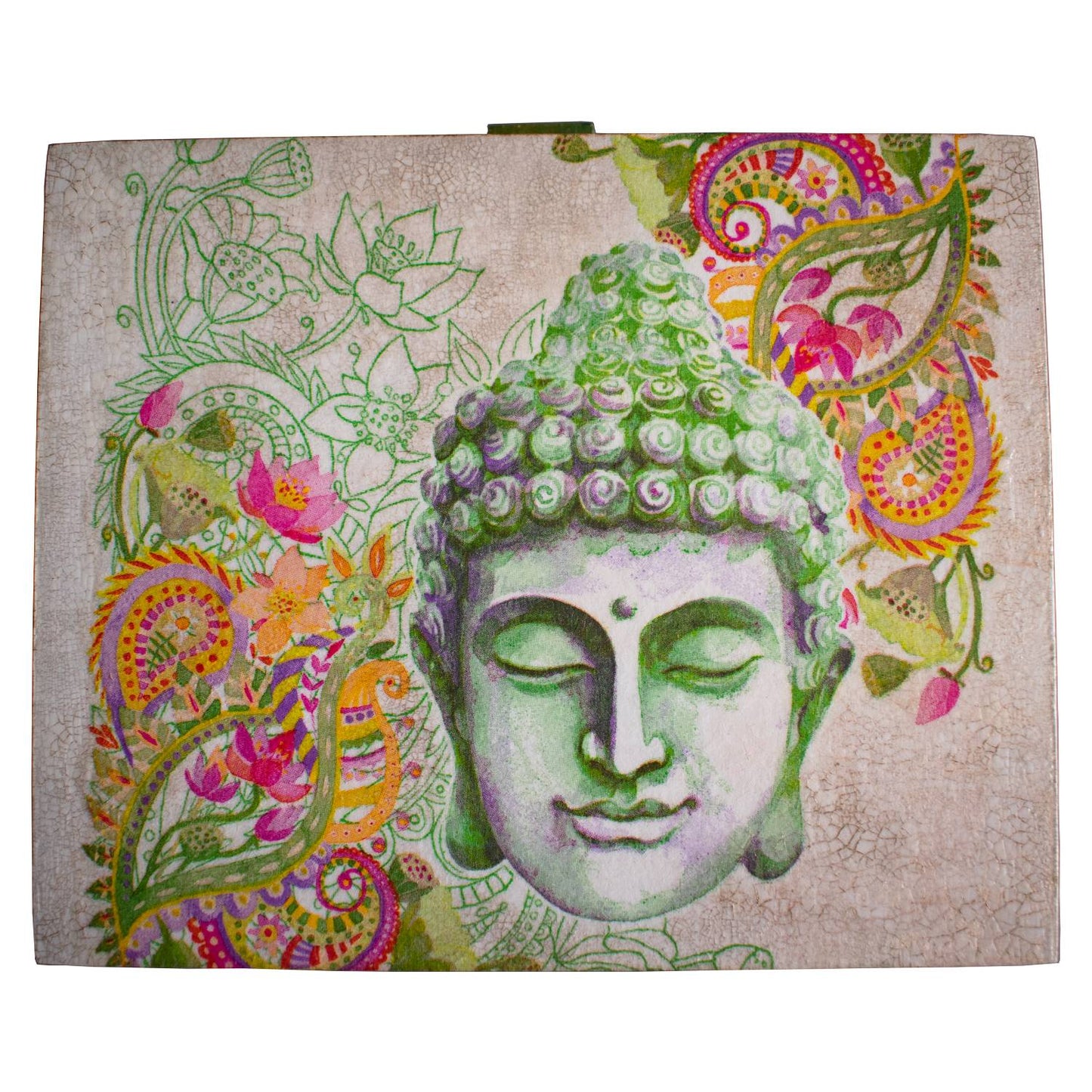 Krafty Koala - Jade Buddha - Tea Box Top motif