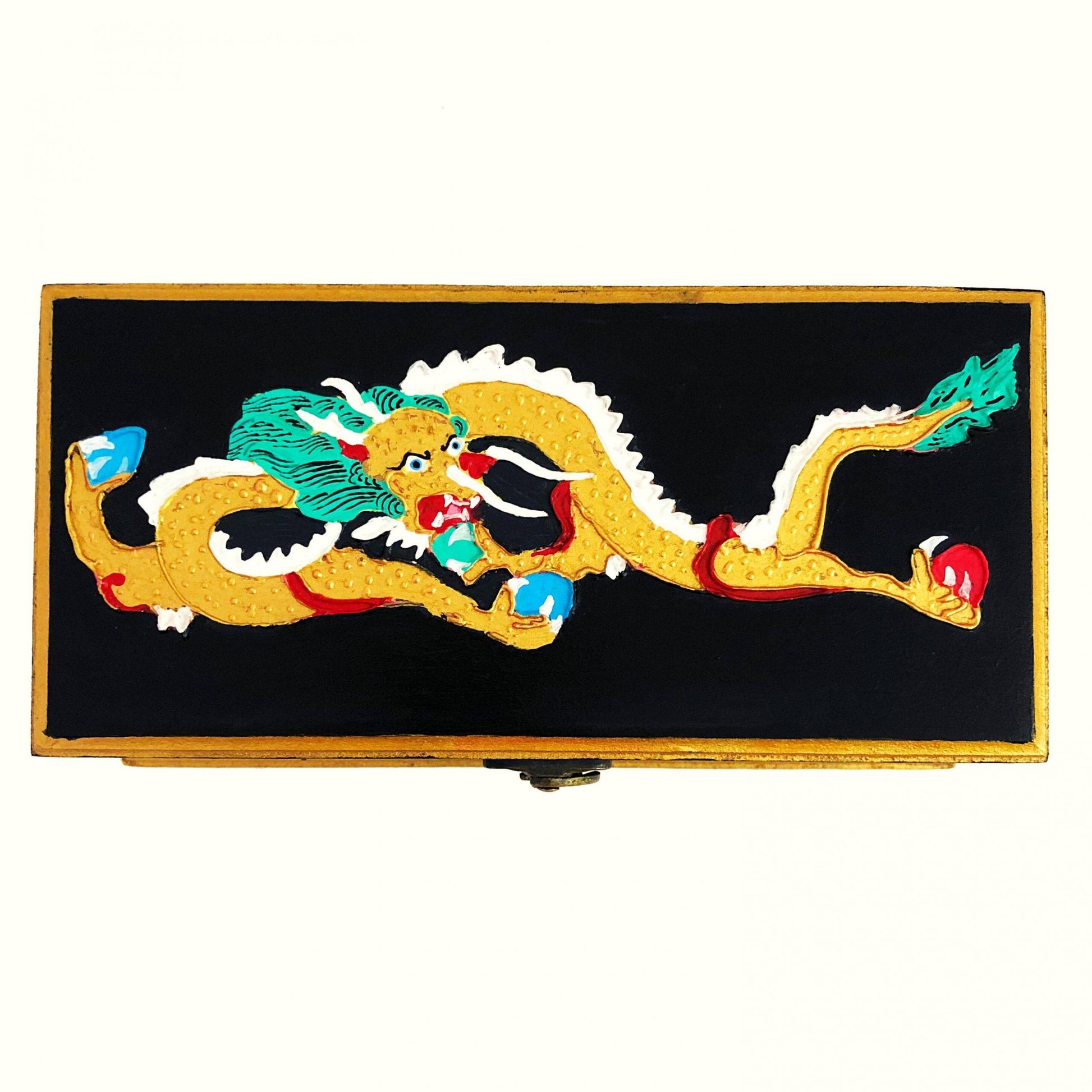 Mighty Dragon - Tea Box - Top Lid - Bodhi Craft Studio
