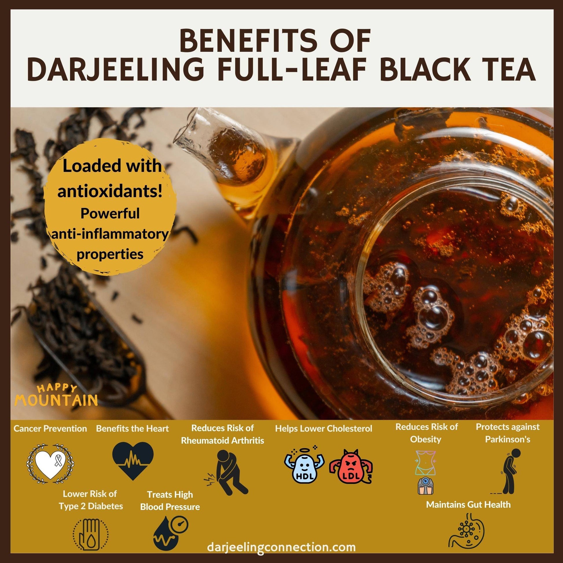 Benefits of Darjeeling Black Tea - Darjeeling Connection