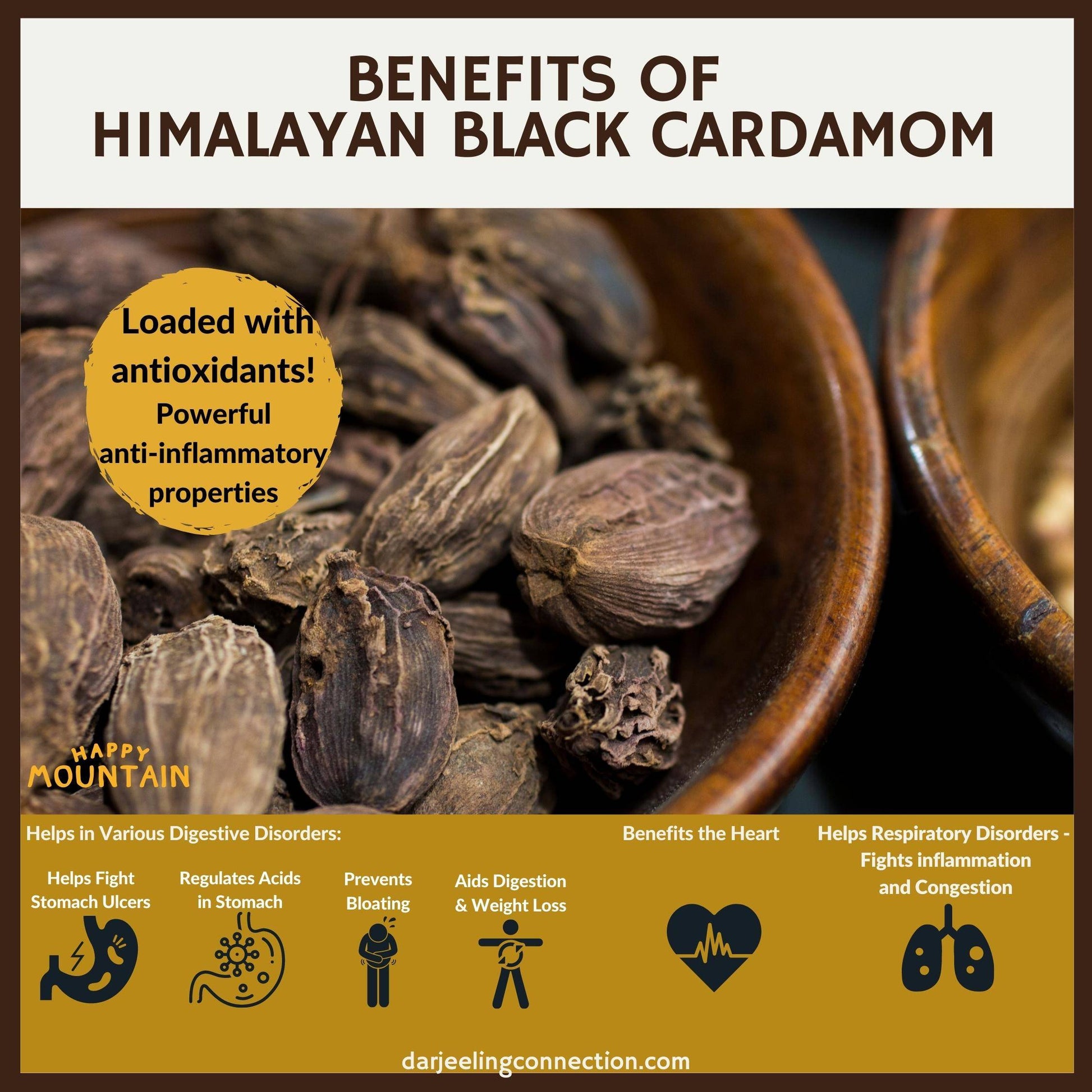 Benefits of Himalayan Black Cardamom - Darjeeling Connection