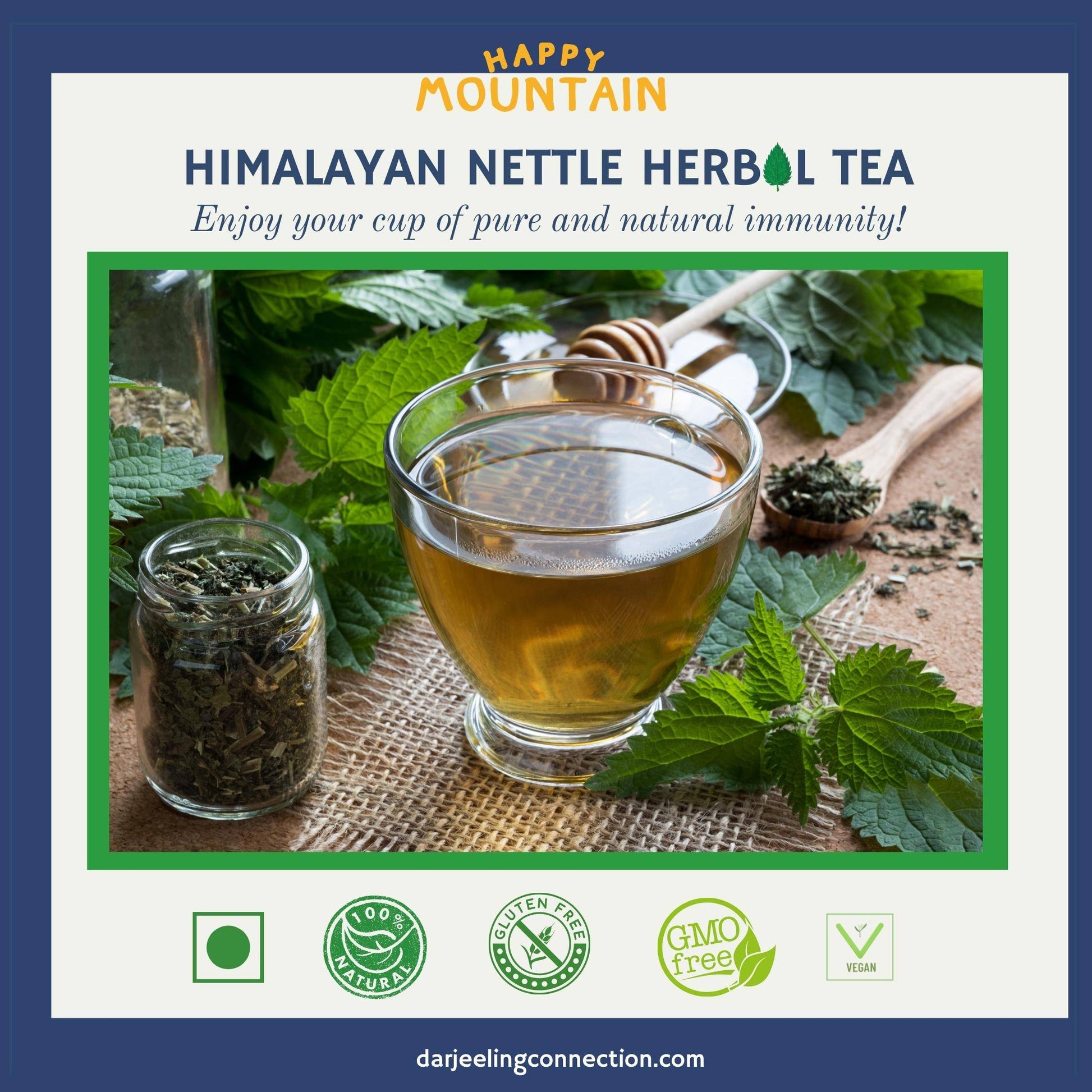 Himalayan Nettle Herbal Tea - Happy Mountain