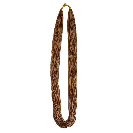 Burnt Copper 18 strand Potay Necklace