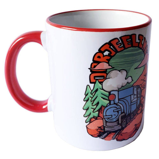 Darjeeling Brew Mug - Steam Toy Train Ceramic Mug Tea Coffee Gift