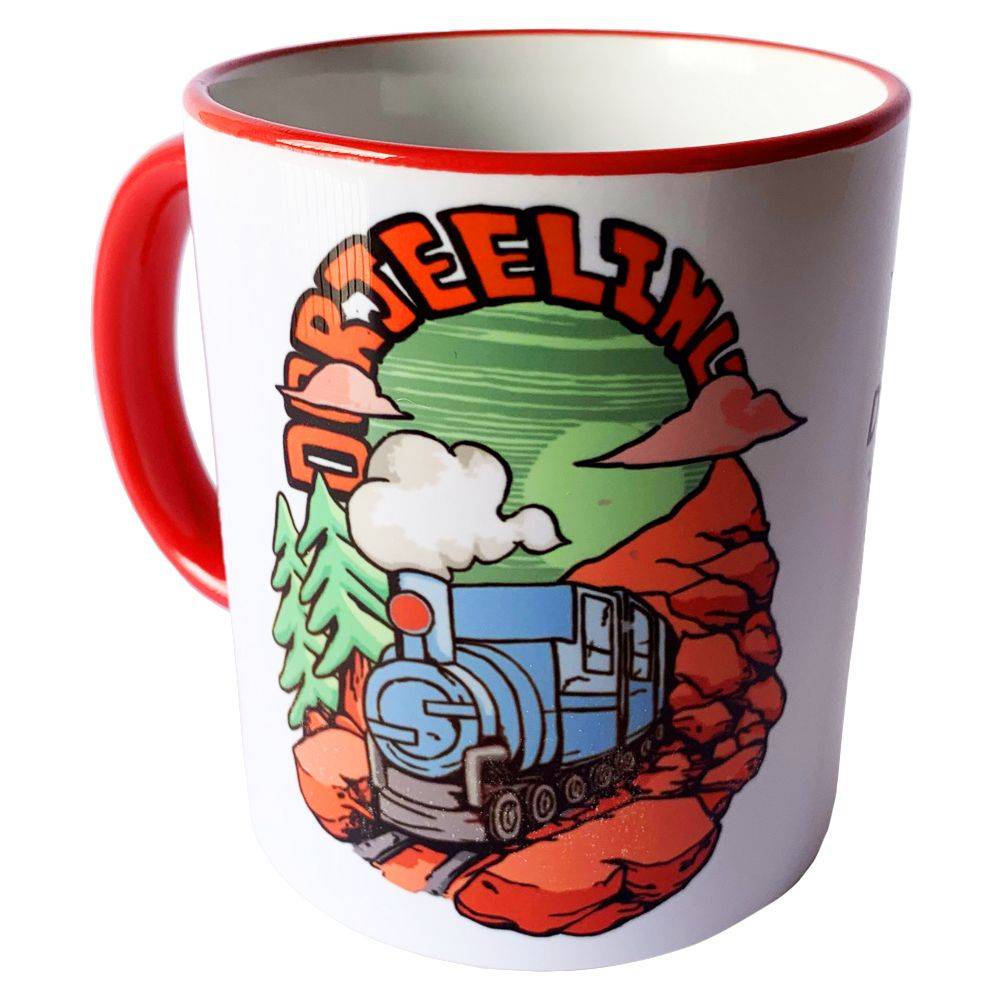 Darjeeling Brew Mug - Steam Toy Train Ceramic Mug Tea Coffee Gift side