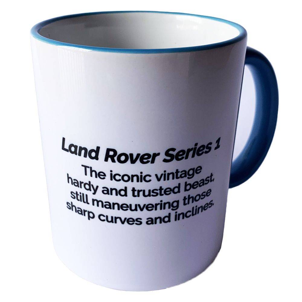 Darjeeling Brew Mug - ode to Land Rover SERIES 1 Ceramic Mug Tea Coffee Gift