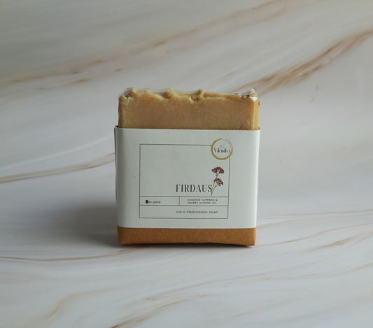 Studio Vilasita - Firdaus - Saffron & Sweet Almond Oil - Handmade Soap