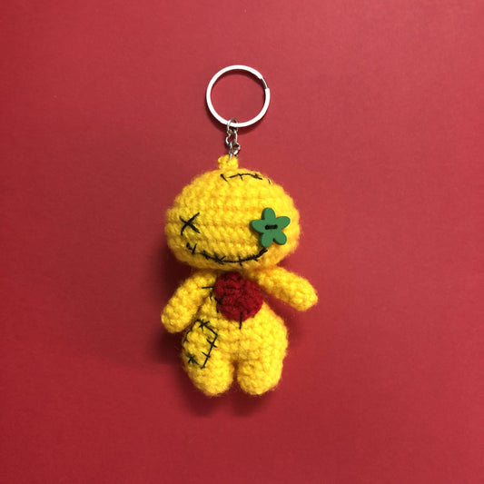 Voodoo Doll Crochet Keychain - Magical Beings