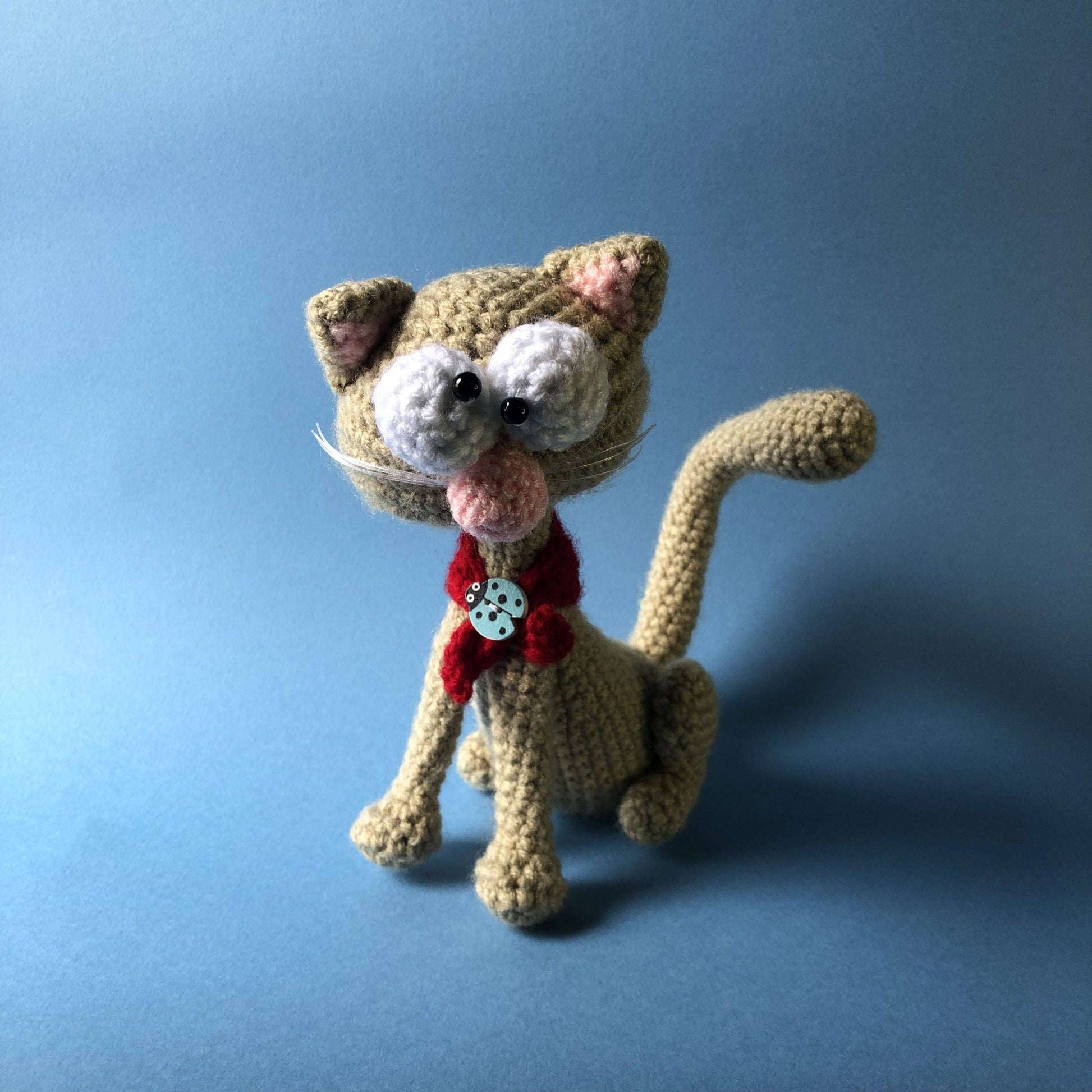 Detective Nakata Cat Crochet Toy - Magical Beings