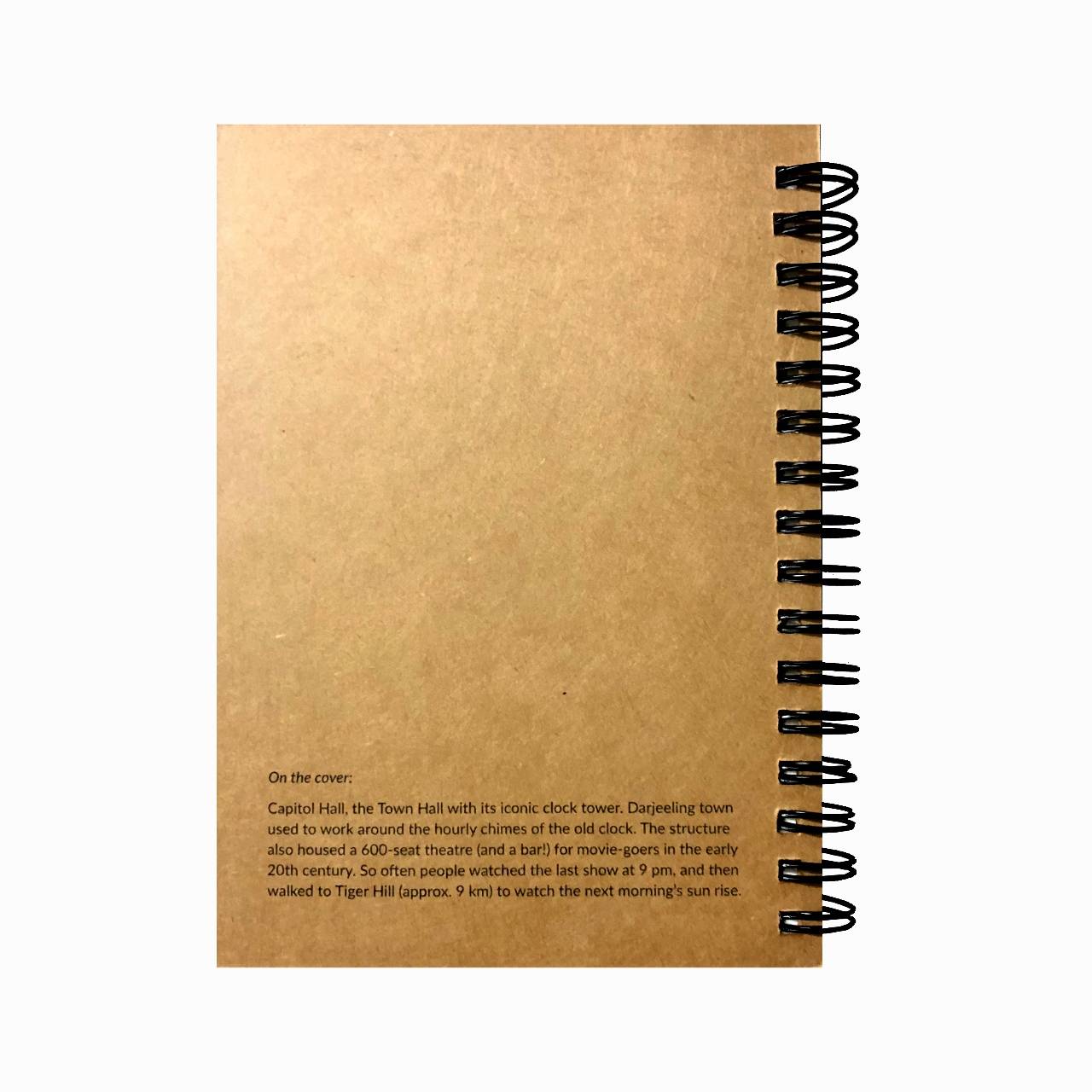 Darjeeling Life Series Notebook - Capitol (inside)